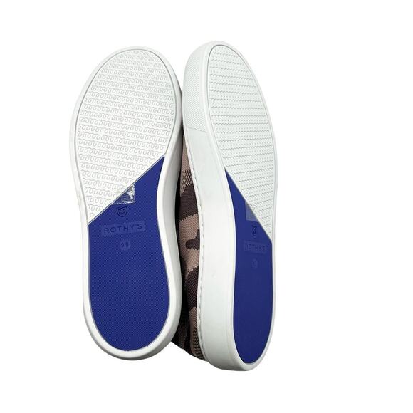 Rothy’s‎ Taupe Camo Slip On Sneakers Women’s Size 10 - Picture 8 of 12